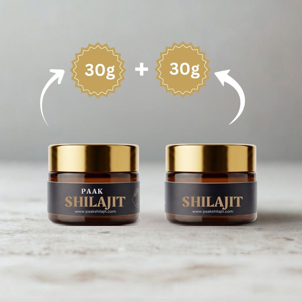 30g + 30g Shilajit | – Daily Vitality & Wellness